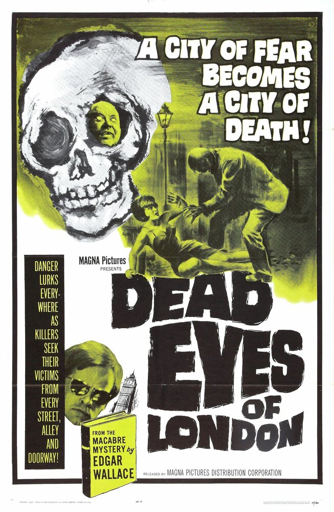 Смотреть Мертвые глаза Лондона (1961) на шдрезка