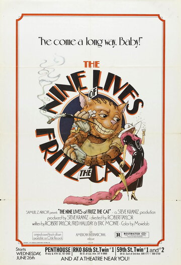 Смотреть Девять жизней кота Фрица (1974) онлайн в HD качестве 720p