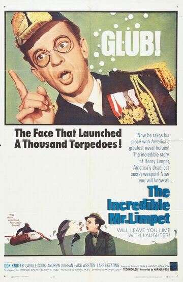 Смотреть Невероятный мистер Лимпет (1964) онлайн в HD качестве 720p